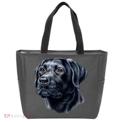 Black Lab Tote Bag
