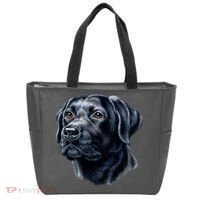 Black Lab Tote Bag thumb 0