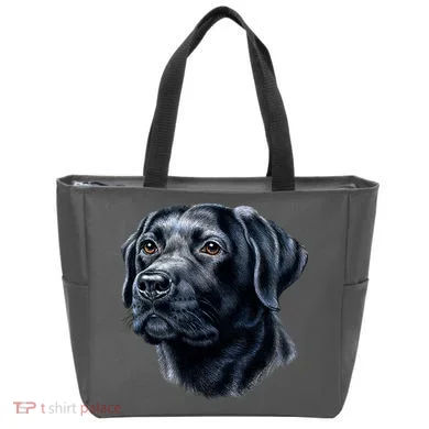 Black Lab Tote Bag