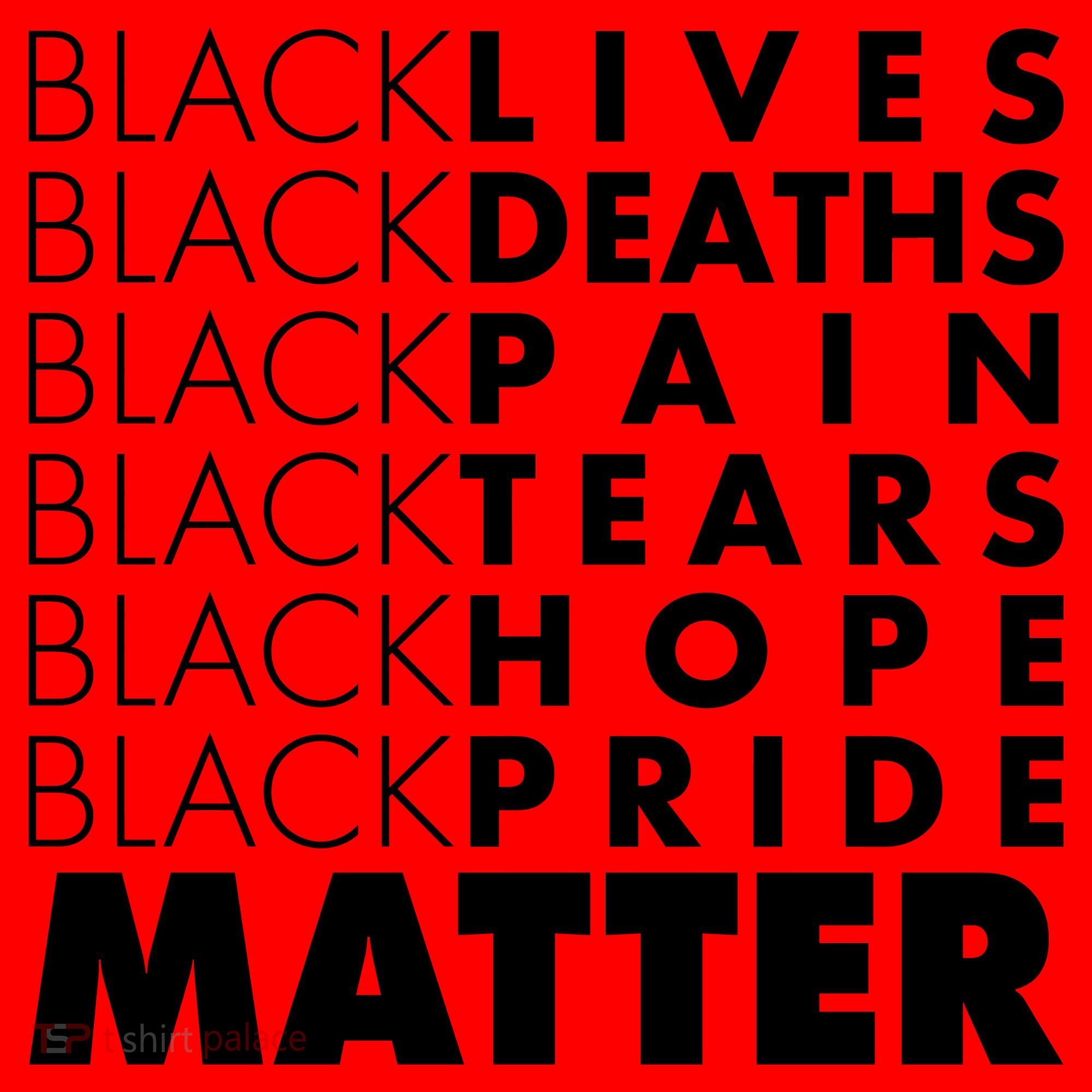 Black Lives Deaths Pain Tears Hope Pride Matter Santa Hat