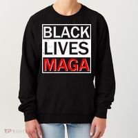 Black Lives MAGA Women's Sweatshirt thumb 0