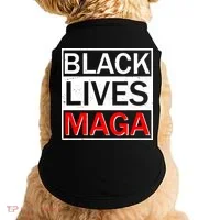 Black Lives MAGA Doggie Tank thumb 0