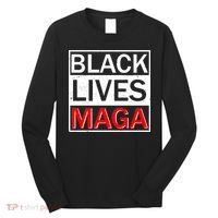 Black Lives MAGA Long Sleeve Shirt thumb 0