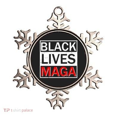 Black Lives MAGA Ornament
