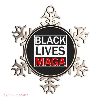 Black Lives MAGA Ornament
