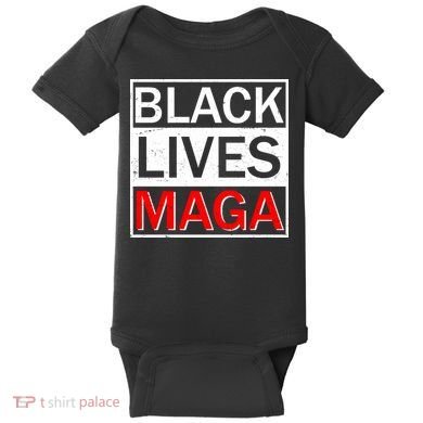 Black Lives MAGA Baby Bodysuit