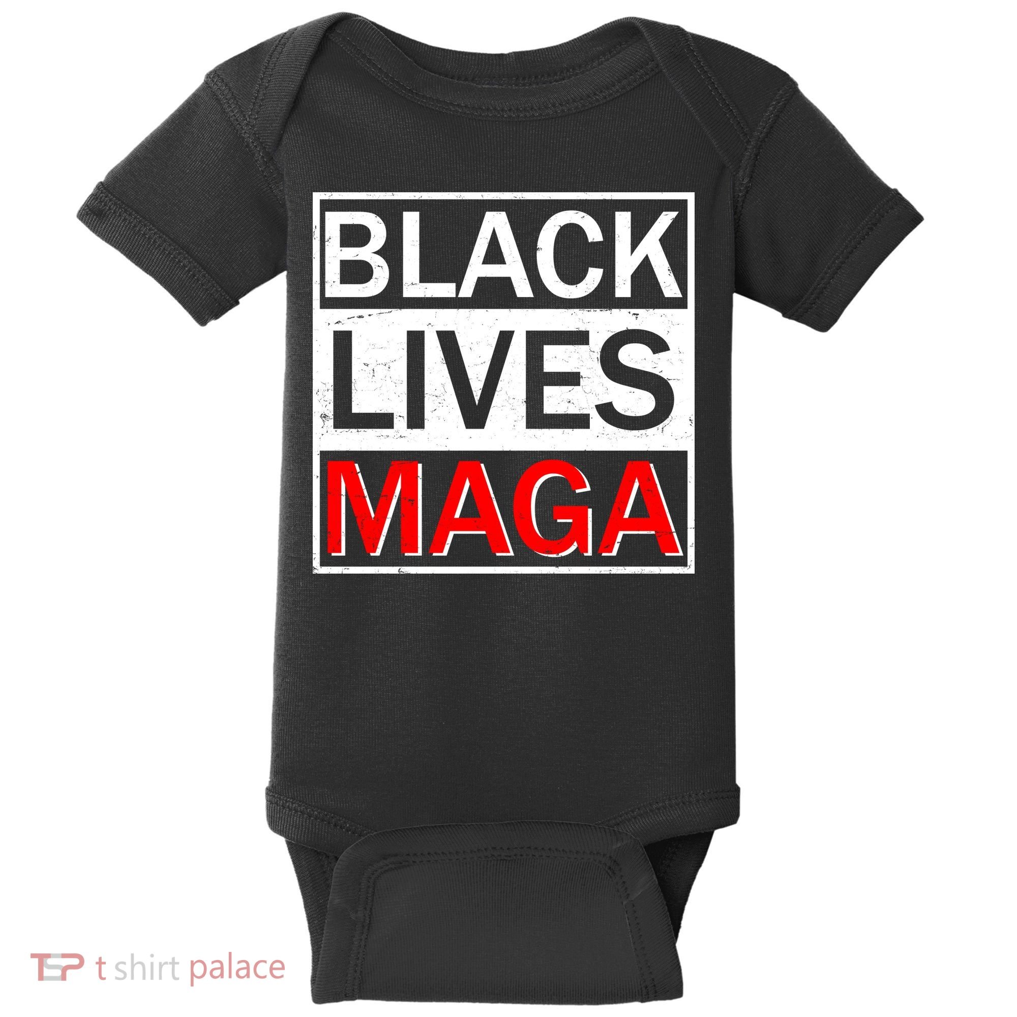 Black Lives MAGA Baby Bodysuit