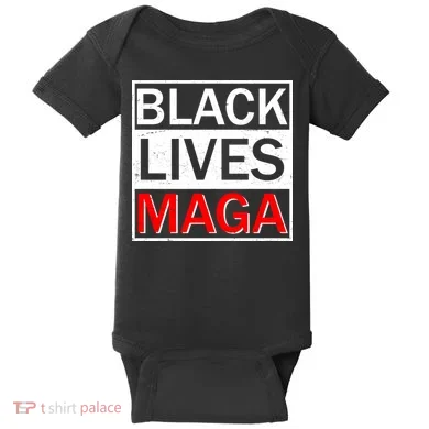 Black Lives MAGA Baby Bodysuit