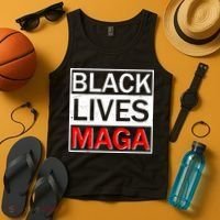 Black Lives MAGA Tank Top thumb 4