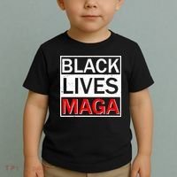 Black Lives MAGA Toddler T-Shirt thumb 2