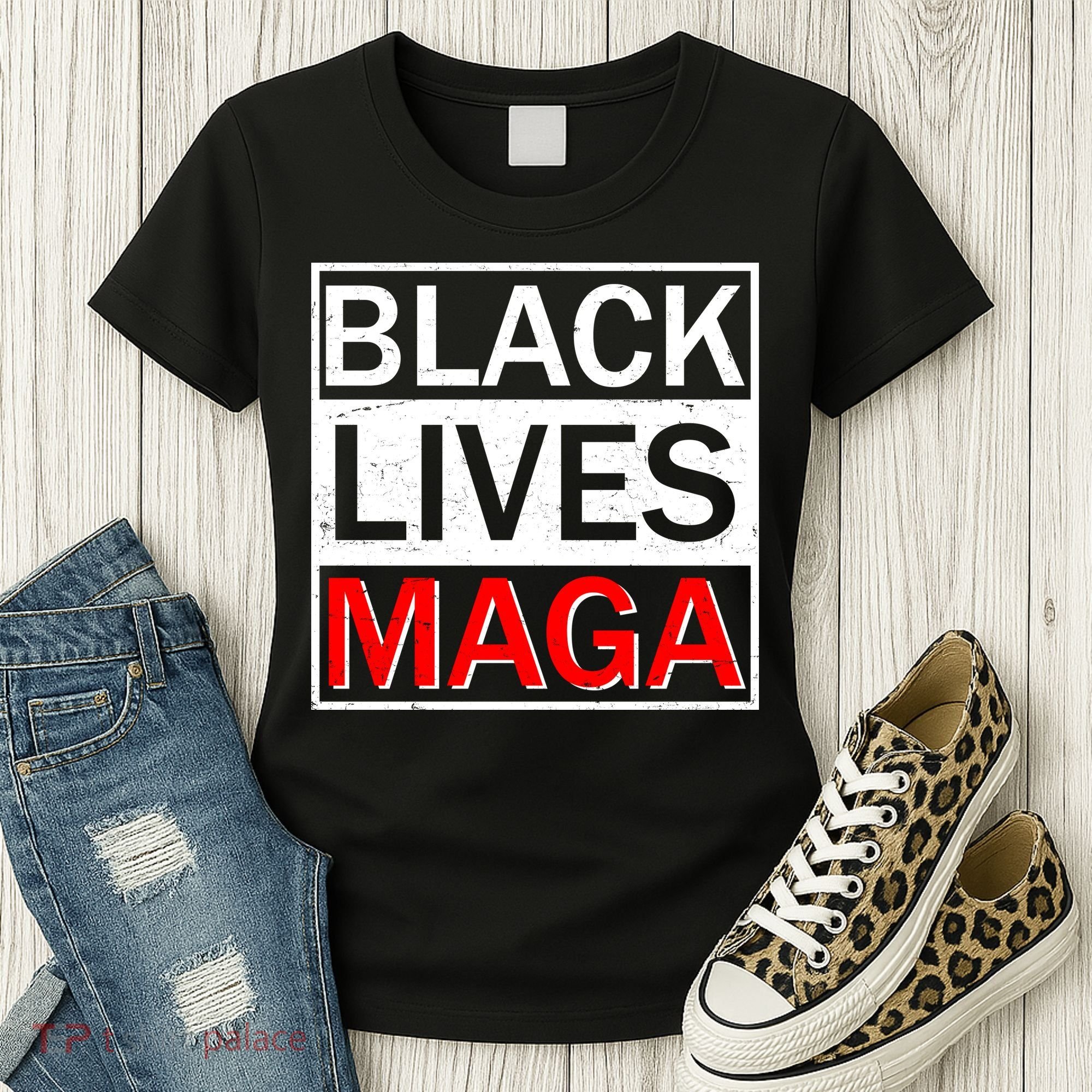 Black Lives MAGA Women's T-Shirt