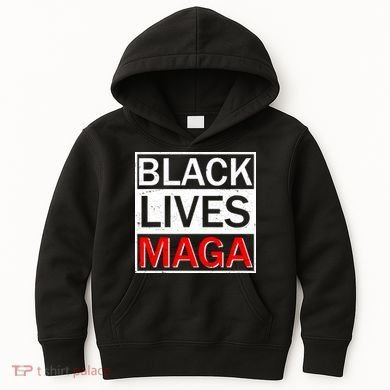 Black Lives MAGA Kids Hoodie