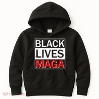 Black Lives MAGA Kids Hoodie thumb 0