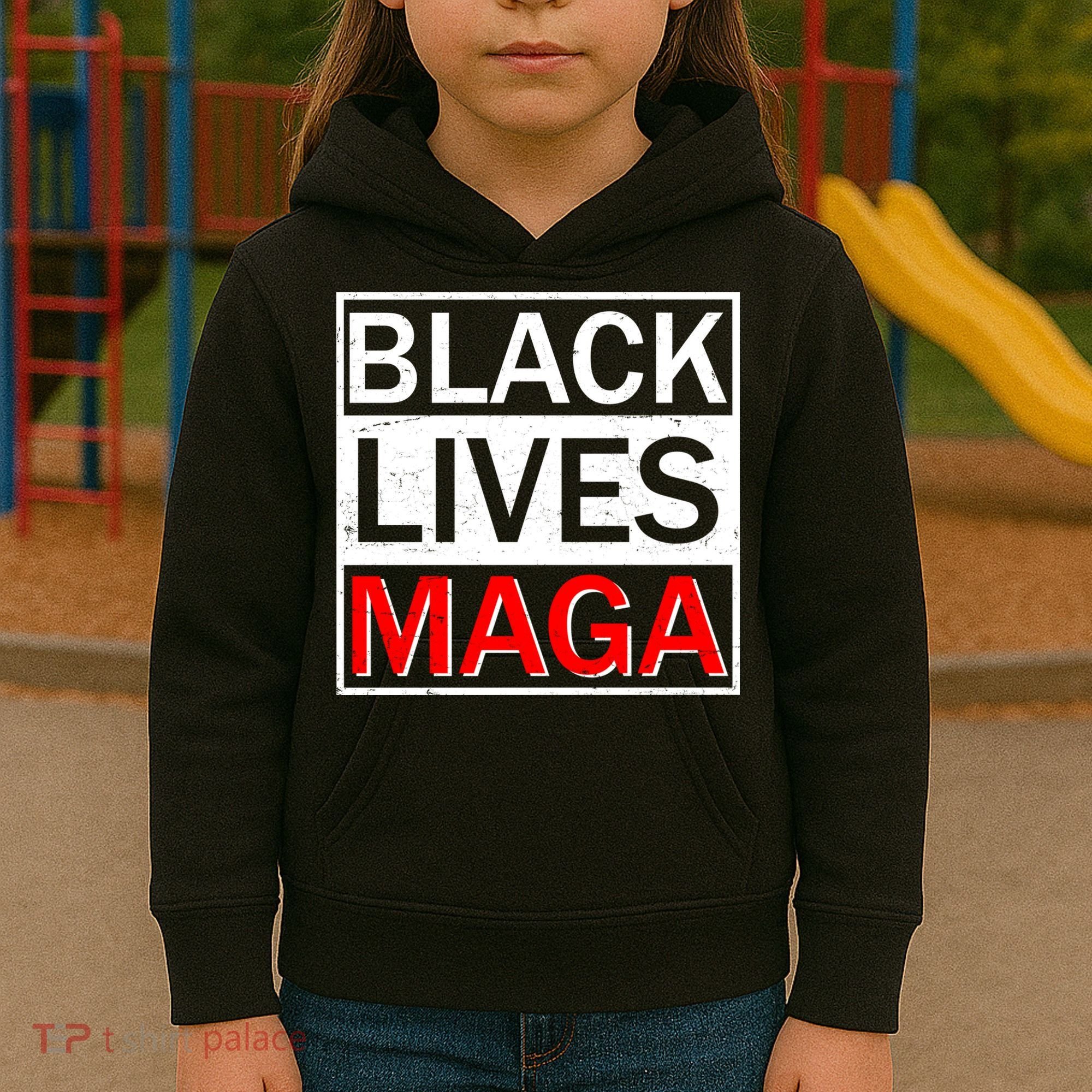 Black Lives MAGA Kids Hoodie