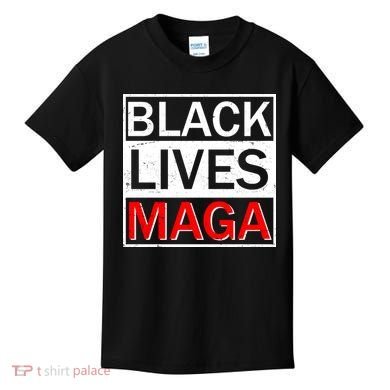 Black Lives MAGA Kids T-Shirt