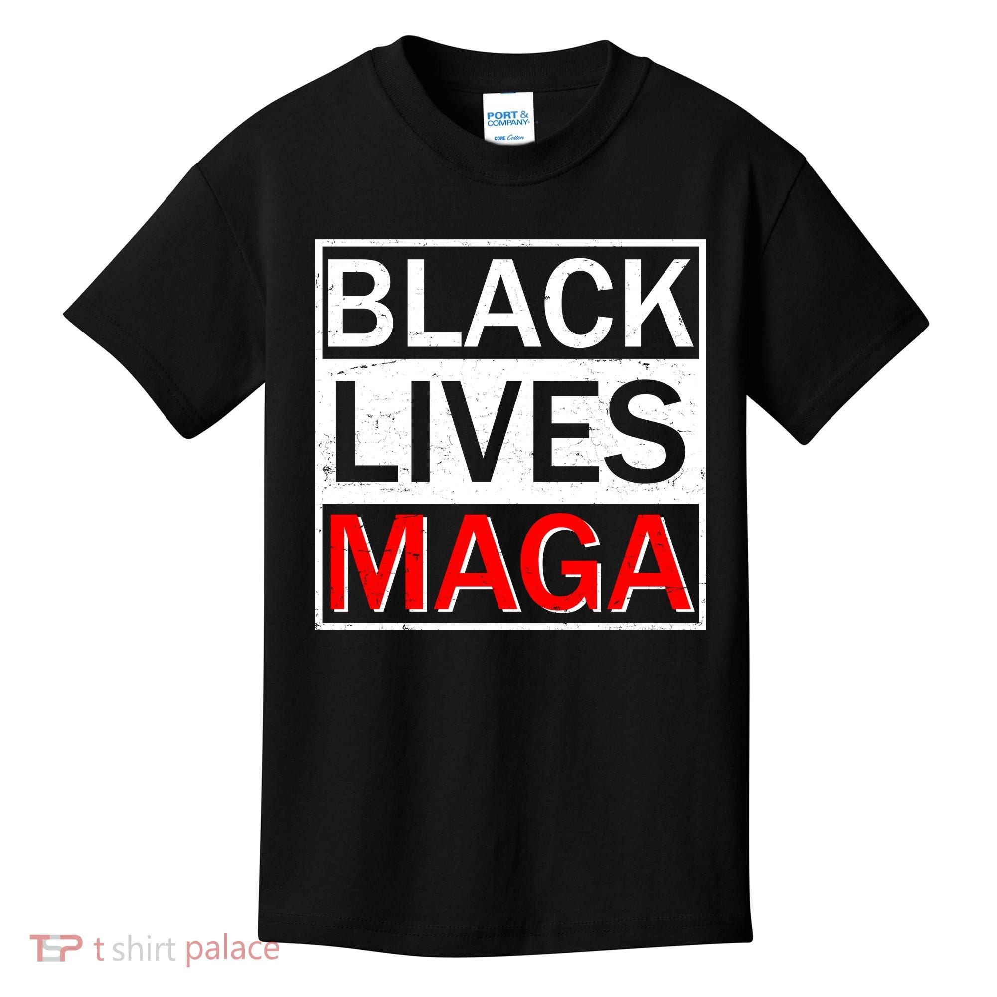Black Lives MAGA Kids T-Shirt