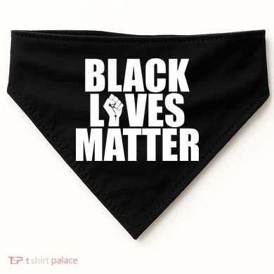Black Lives Matter USA-Made Doggie Bandana