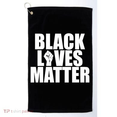 Black Lives Matter Golf Towel