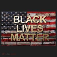 Black Lives Matter Abstract United States Flag Women's Sweatshirt thumb 2