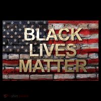 Black Lives Matter Abstract United States Flag Coffee Mug thumb 5