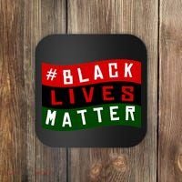 Black Lives Matter African American Flag Coaster thumb 0
