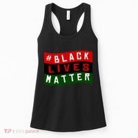 Black Lives Matter African American Flag Women's Tank Top thumb 0