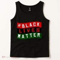 Black Lives Matter African American Flag Tank Top thumb 2