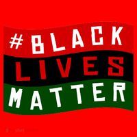 Black Lives Matter African American Flag Santa Hat thumb 1