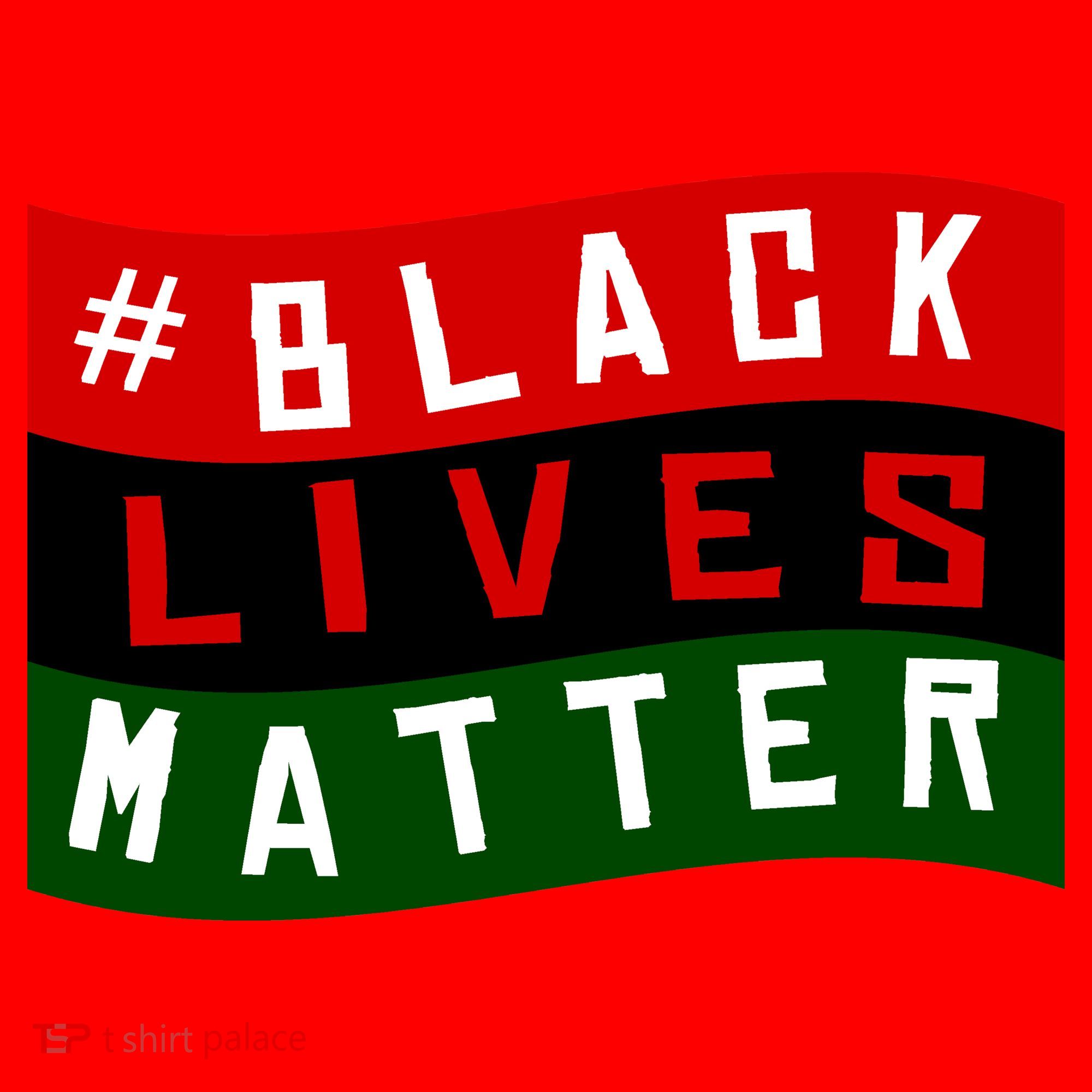 Black Lives Matter African American Flag Santa Hat