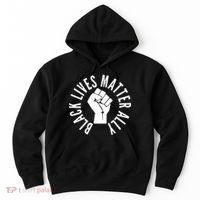 Black Lives Matter Ally Protest Fist Hoodie thumb 0