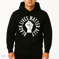 Black Lives Matter Ally Protest Fist Hoodie thumb 2