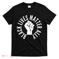 Black Lives Matter Ally Protest Fist T-Shirt thumb 0