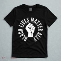 Black Lives Matter Ally Protest Fist T-Shirt thumb 5