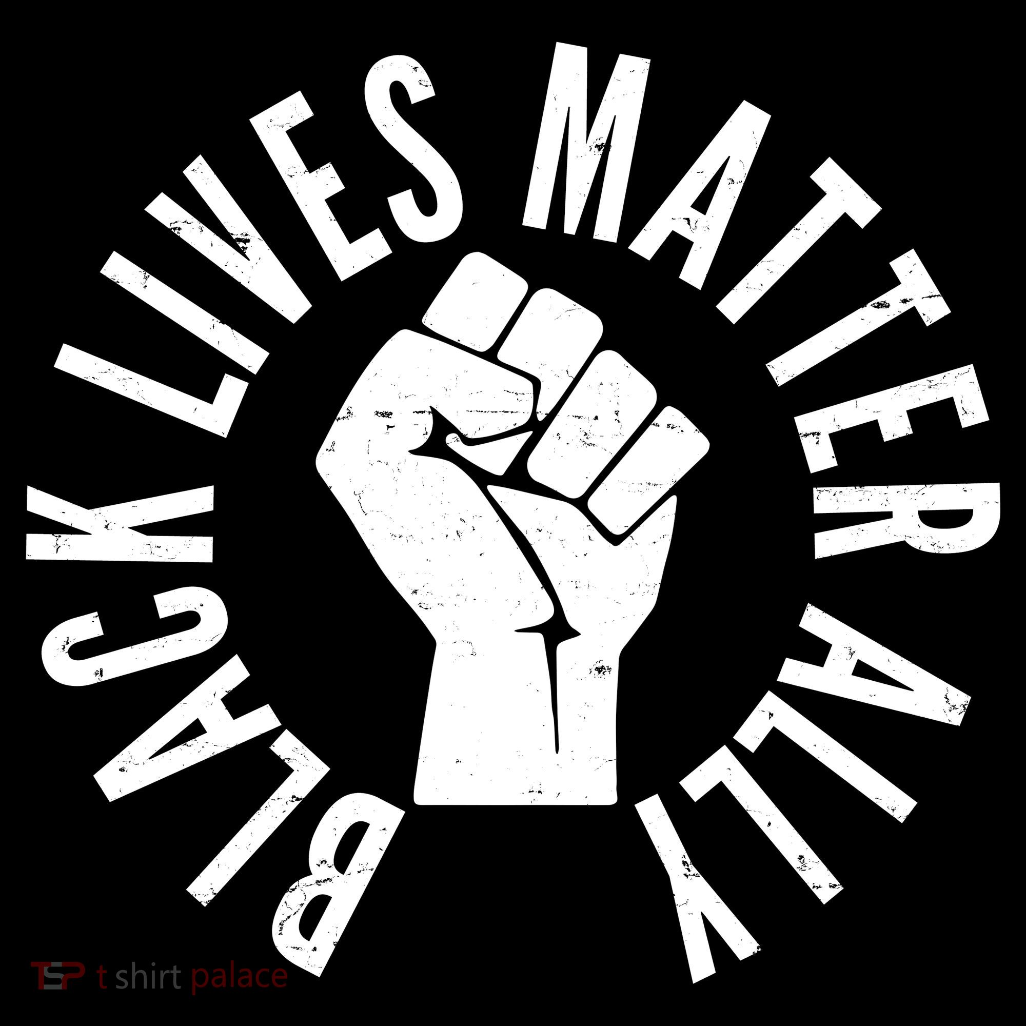 Black Lives Matter Ally Protest Fist Ornament