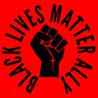 Black Lives Matter Ally Protest Fist Coffee Mug thumb 5
