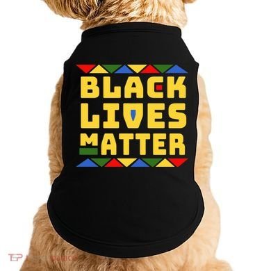Black Lives Matter Equality Pride Melanin Doggie Tank