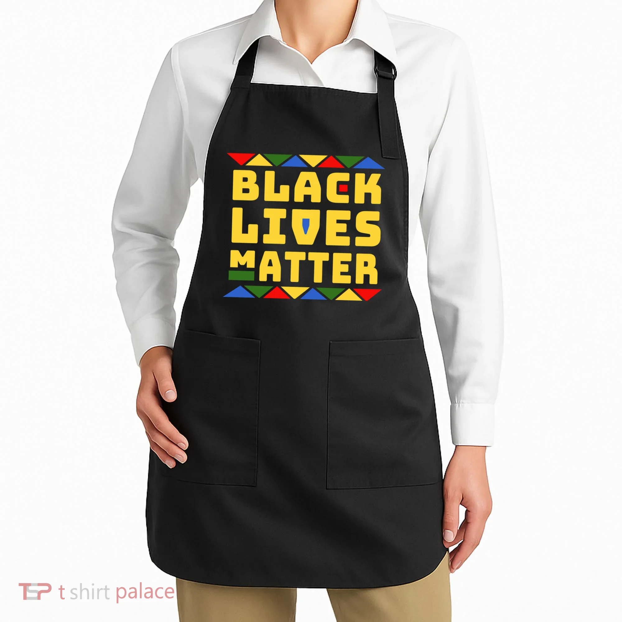 Black Lives Matter Equality Pride Melanin Apron