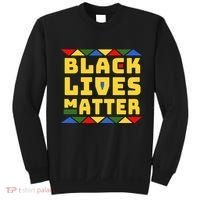 Black Lives Matter Equality Pride Melanin Sweatshirt thumb 0