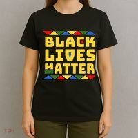 Black Lives Matter Equality Pride Melanin T-Shirt thumb 4