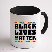 Black Lives Matter Equality Pride Melanin Coffee Mug thumb 1