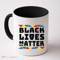 Black Lives Matter Equality Pride Melanin Coffee Mug thumb 0
