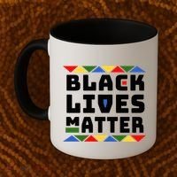 Black Lives Matter Equality Pride Melanin Coffee Mug thumb 2