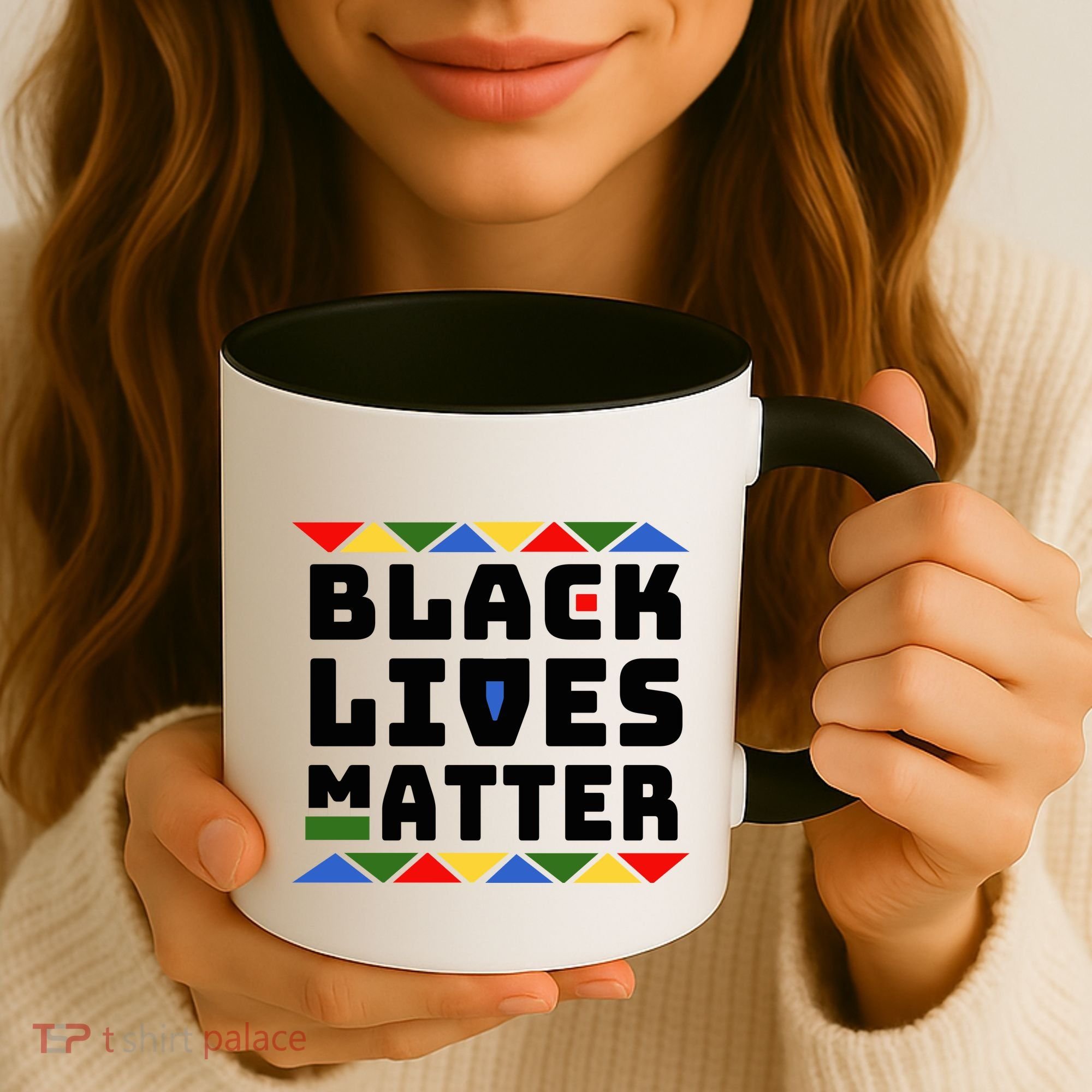 Black Lives Matter Equality Pride Melanin Coffee Mug