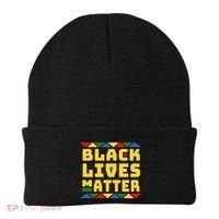 Black Lives Matter Equality Pride Melanin Beanie thumb 0
