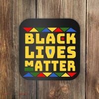 Black Lives Matter Equality Pride Melanin Coaster thumb 0