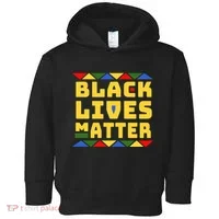 Black Lives Matter Equality Pride Melanin Toddler Hoodie thumb 0