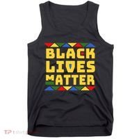 Black Lives Matter Equality Pride Melanin Tank Top thumb 0