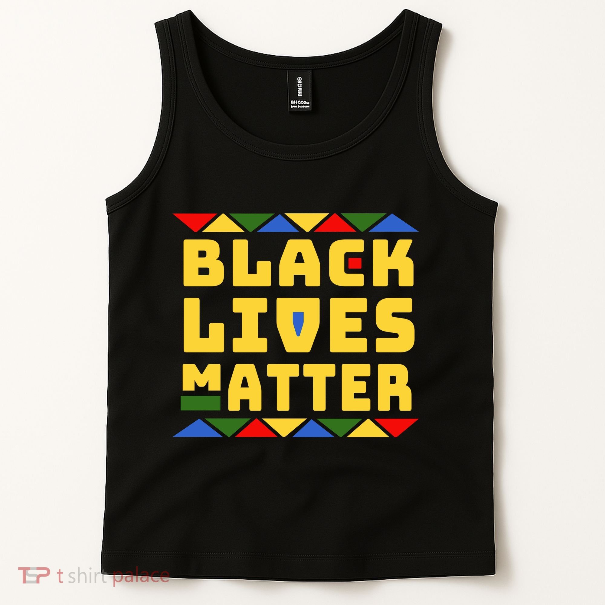 Black Lives Matter Equality Pride Melanin Tank Top