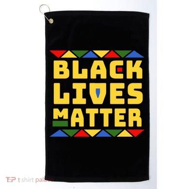 Black Lives Matter Equality Pride Melanin Golf Towel