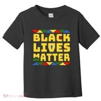 Black Lives Matter Equality Pride Melanin Toddler T-Shirt thumb 0